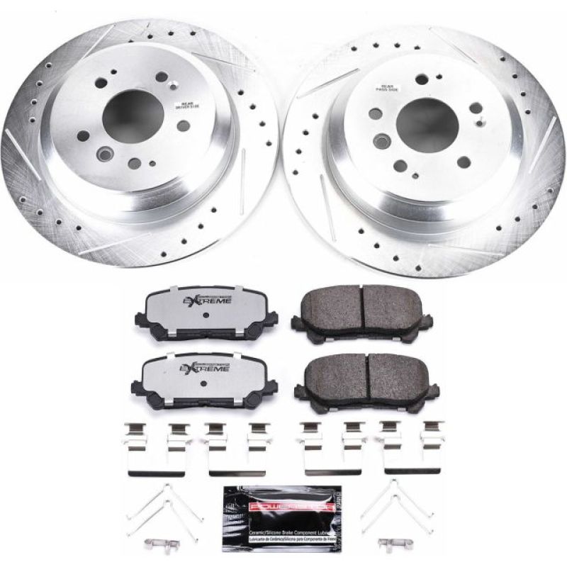 PowerStop Power Stop 16-19 Honda Pilot Rear Z36 Truck & Tow Brake Kit