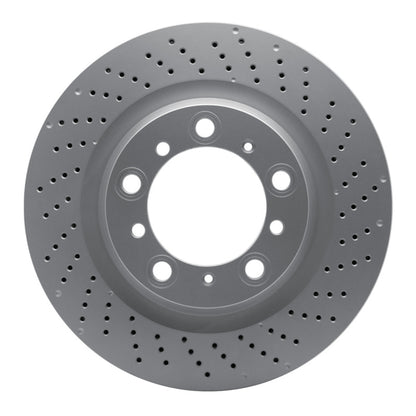 DFC 16-23 Porsche 718 Cayman Right Rear Drilled GeoSPEC Coated Rotor
