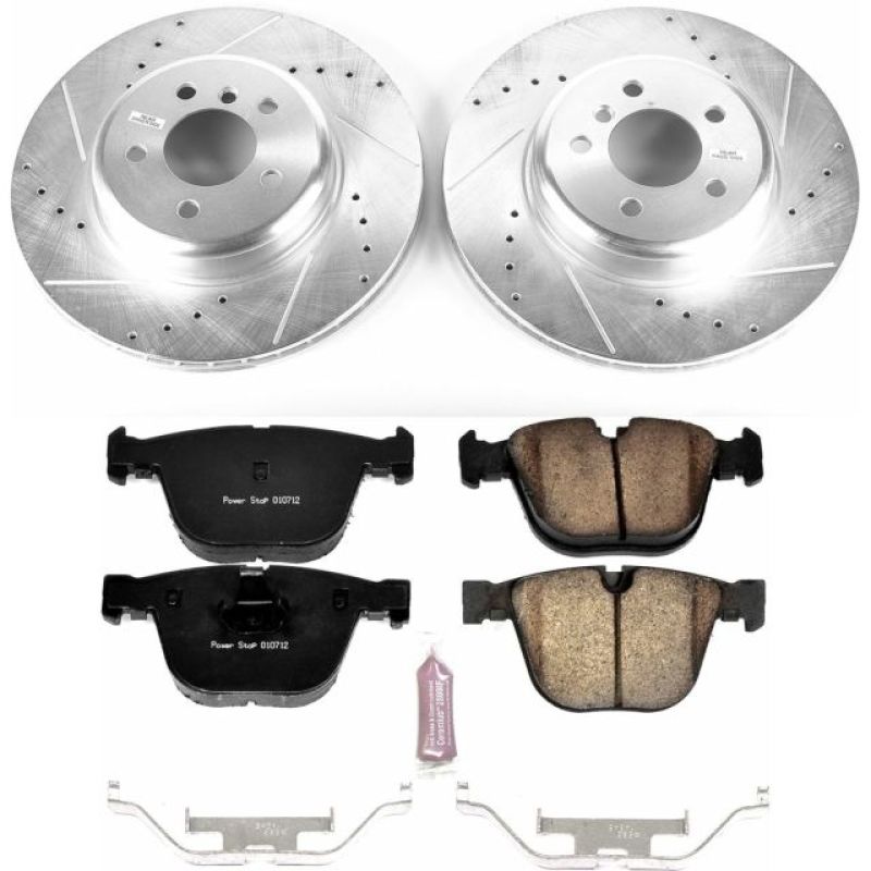 PowerStop Power Stop 10-17 BMW 535i GT Rear Z23 Evolution Sport Brake Kit