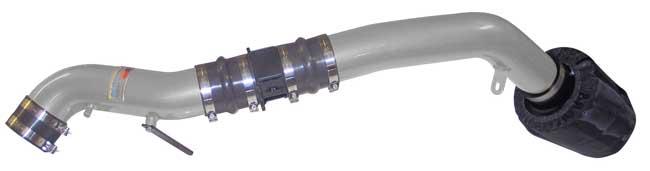 K&N Engineering K&N 03 Hyundai Tiburon 2.7L-V6 Silver Typhoon Short Ram Intake