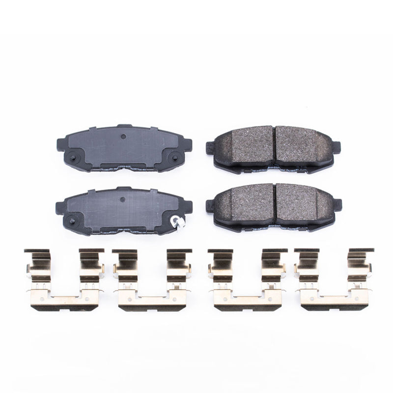 PowerStop Power Stop 04-06 Mazda MPV Rear Z17 Evolution Ceramic Brake Pads w/Hardware
