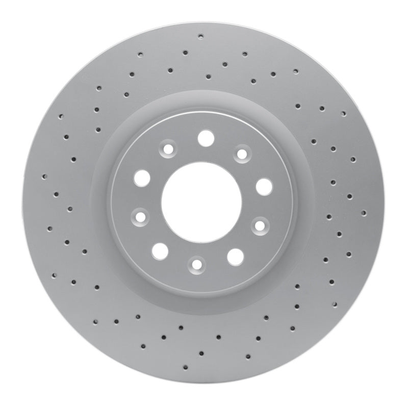 DFC 05-06 Ford GT Rear Drilled GeoSPEC Coated Rotor