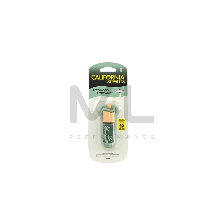 California Scents Car Air Freshener - Redwood Streams