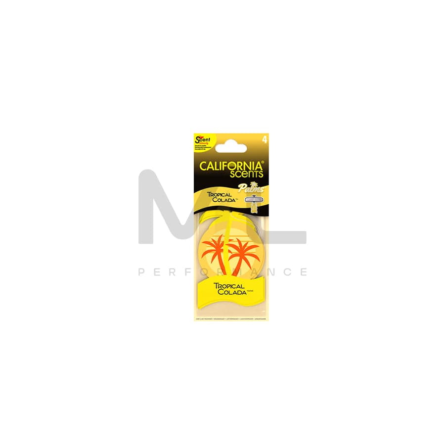 California Scents Car Air Freshener - Tropical Colada
