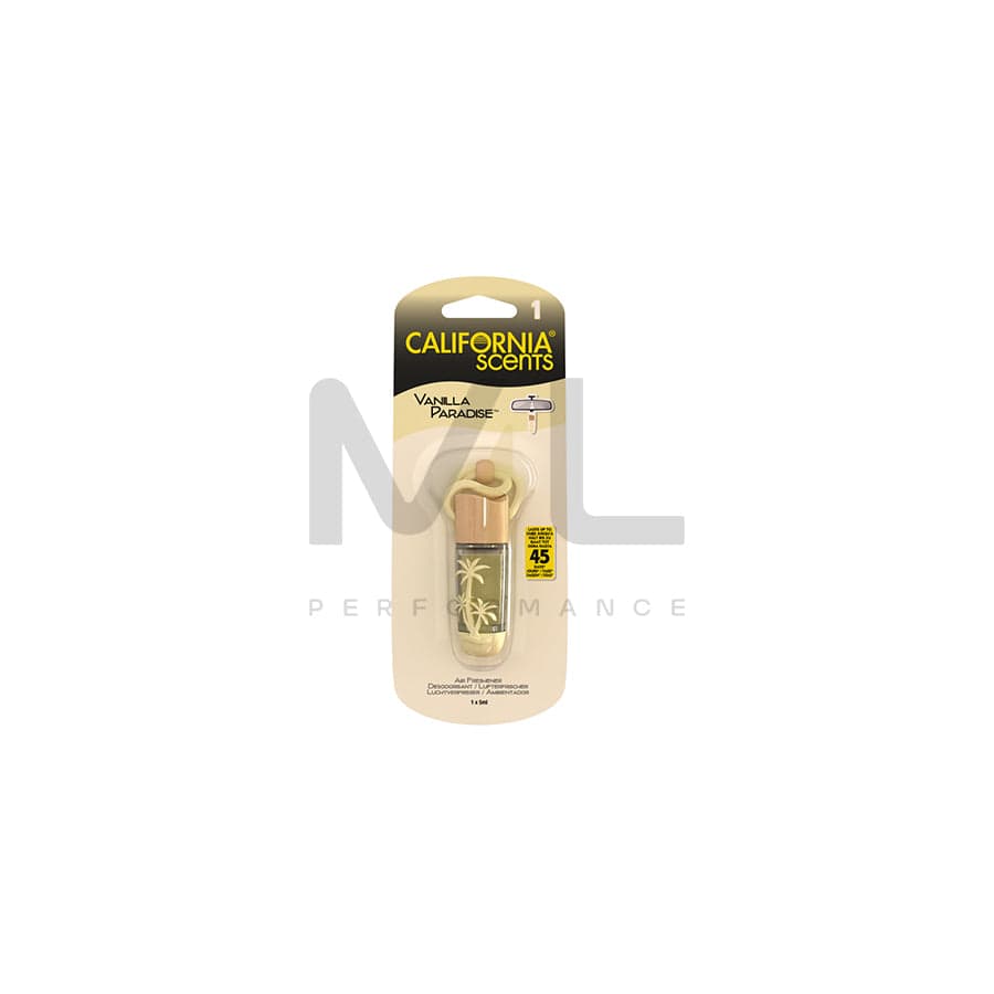California Scents Car Air Freshener - Vanilla Paradise