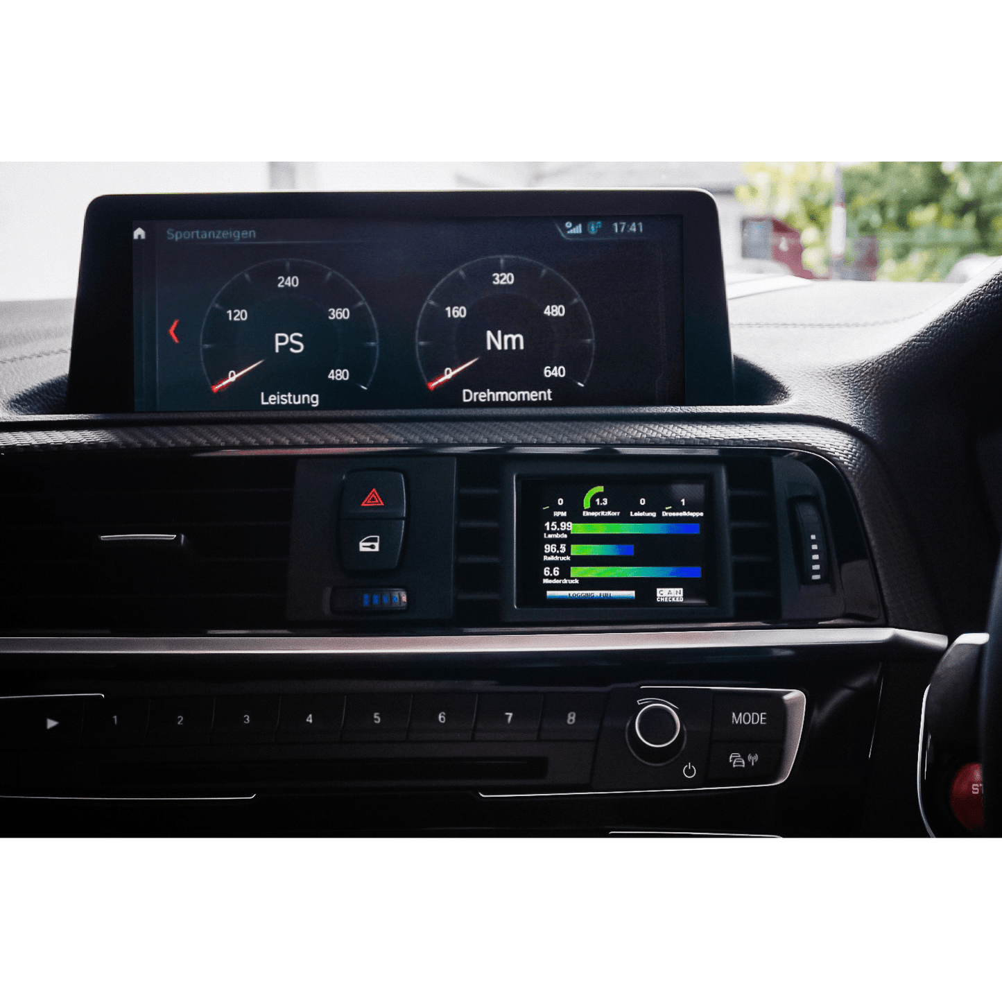 CANchecked MFD28 Gen 2 - 2.8" Display Bmw F2X/F30/F31/F8X - 2/3/4Er Serie - Rhd (Inc. M2/M3/M4 Comp.)
