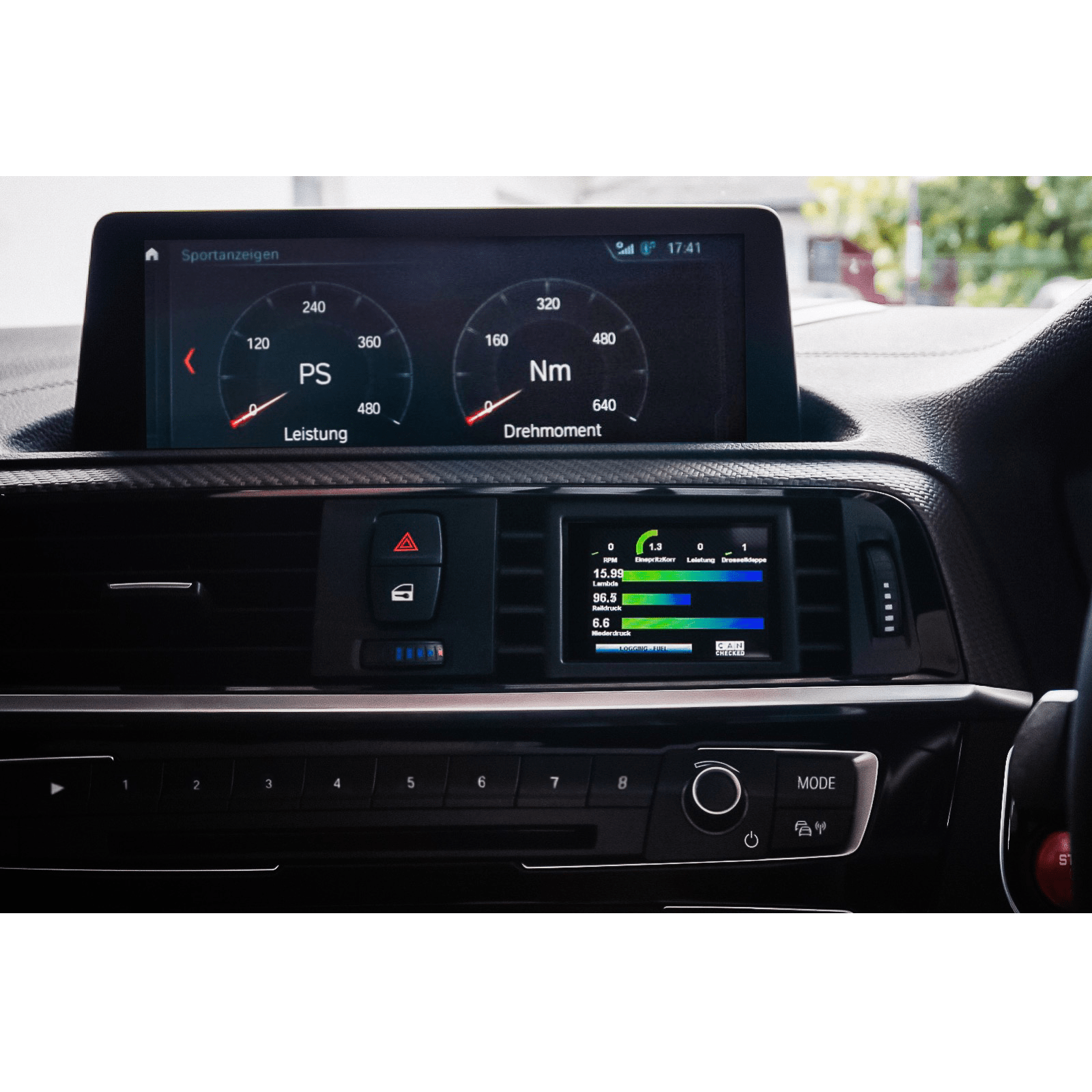 CANchecked MFD28 Gen 2 - 2.8" Display Bmw F2X/F30/F31/F8X - 2/3/4Er Serie - Rhd (Inc. M2/M3/M4 Comp.)