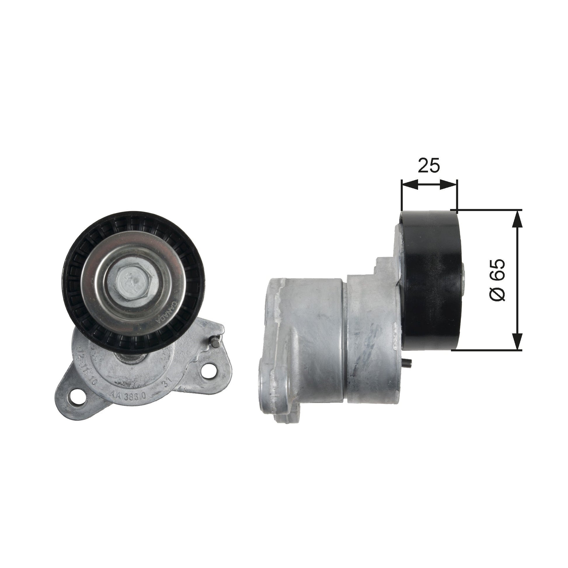 GATES GATT39053 V-Ribbed Belt Tensioner Lever