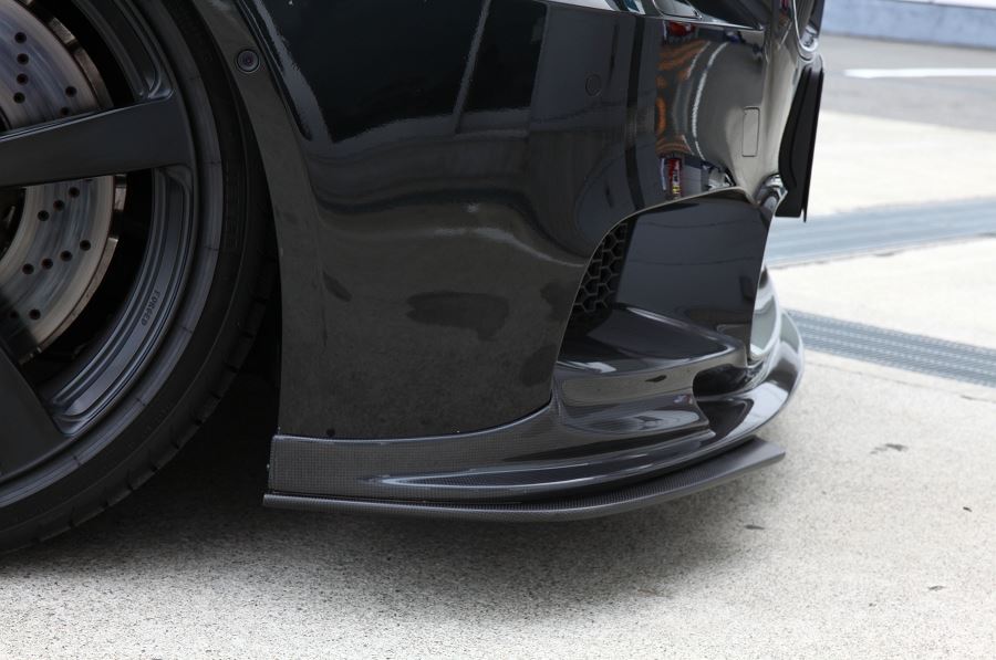3D Design F10 M5 Matte Carbon Under Splitter Set