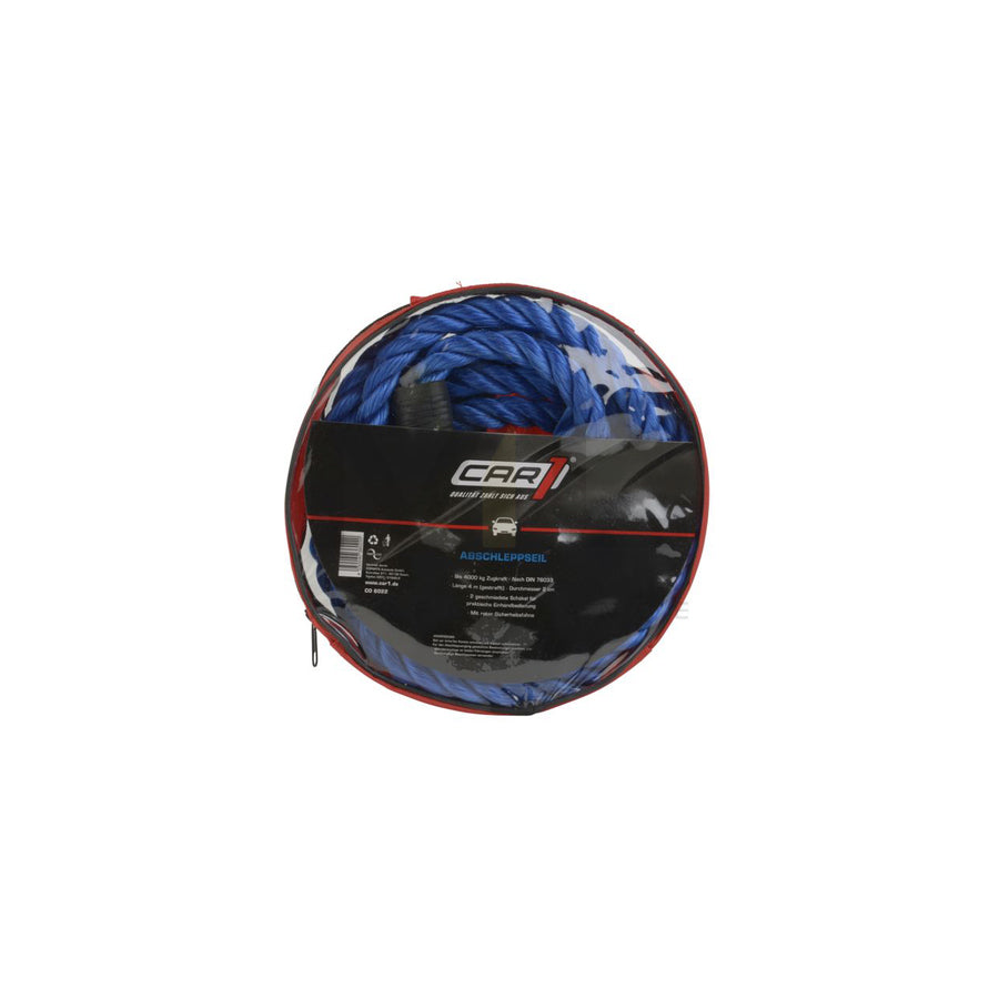 CAR1 CO 6022 Tow rope 4m, with storage bag