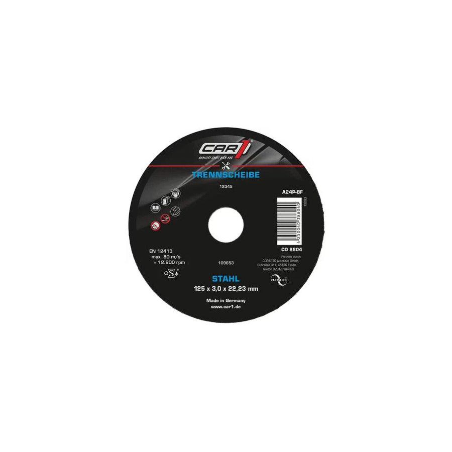 Car1 Co 8804 Cutting Disc, Angle Grinder