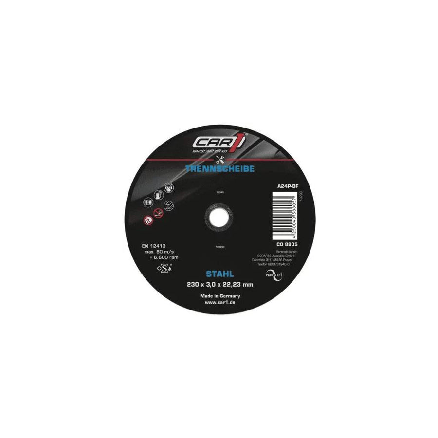 Car1 Co 8805 Cutting Disc, Angle Grinder