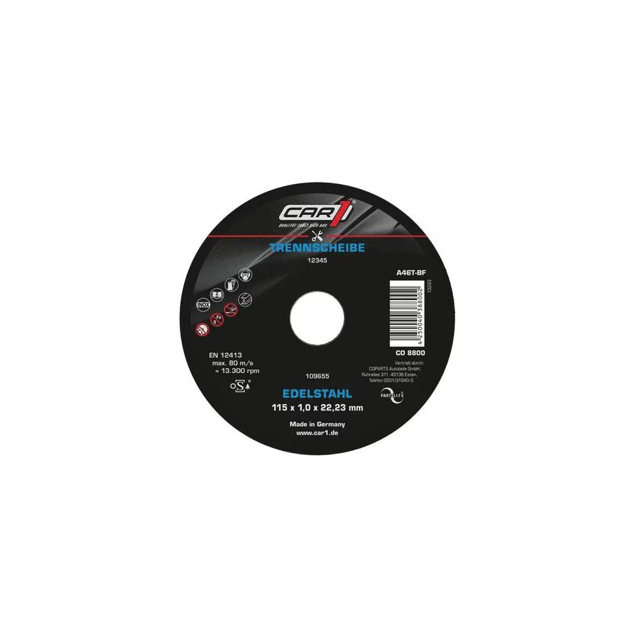 Car1 Co 8808 Grinding Disc, Angle Grinder