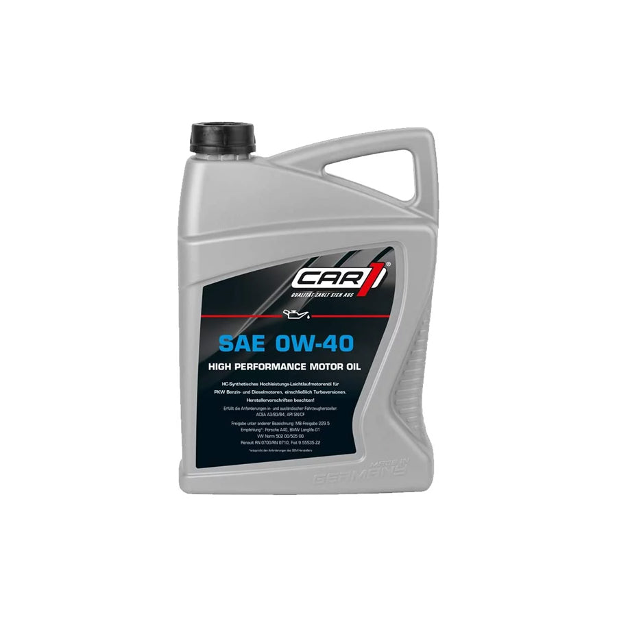 Car1 Co1019 0W-40 Engine Oil