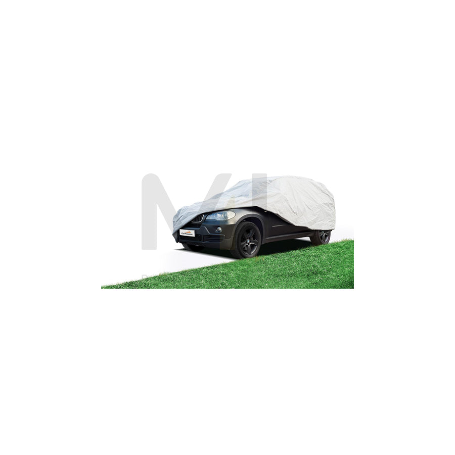 CARPASSION 10028 Car cover full-size, 2XL 150x520 cm, Grey