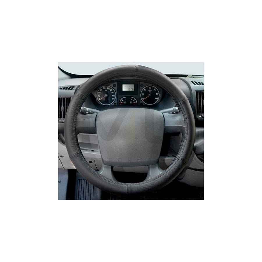 CARPASSION 10064 Steering wheel cover Ø: 44-46cm, Leather