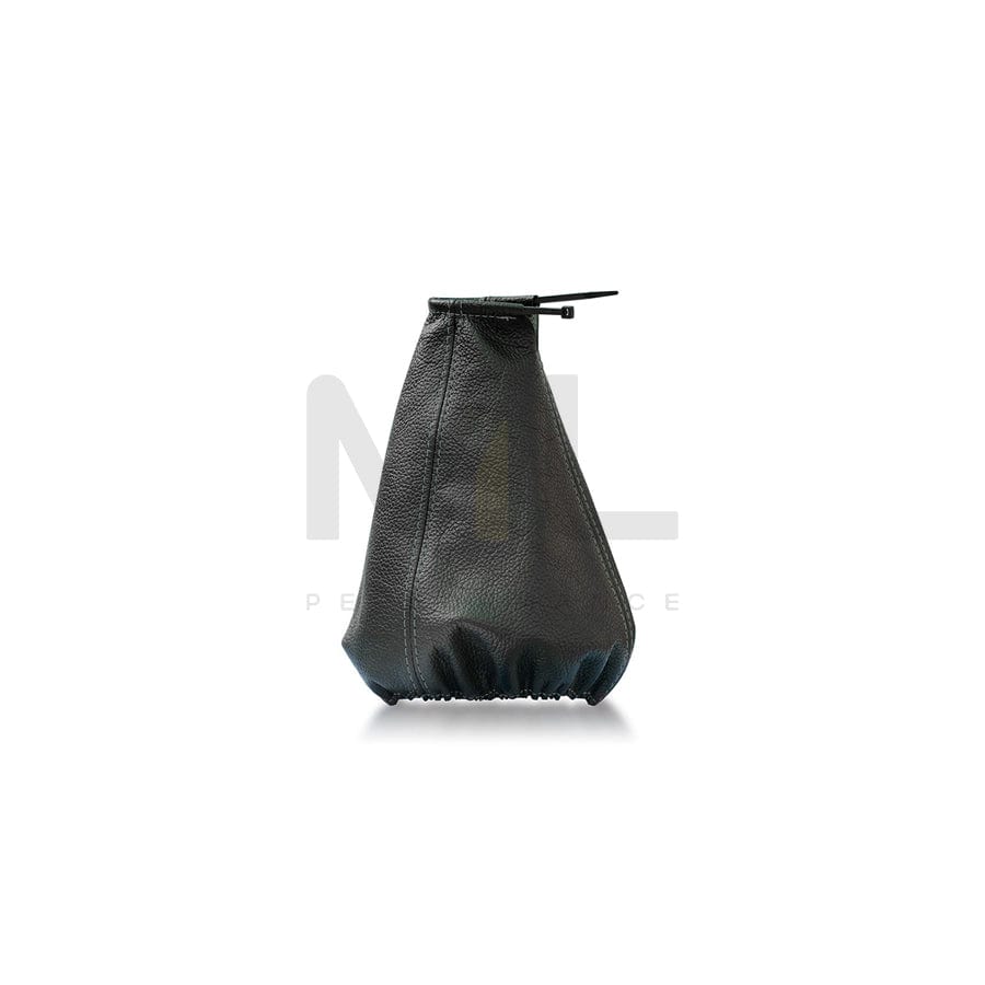 CARPASSION 10067 Gear stick gaiter Leather, Black, Universal