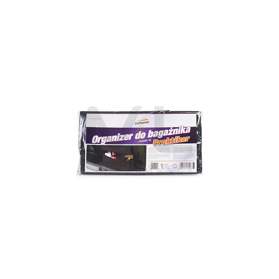 CARPASSION 20101 Car boot storage bag 500g, XL, Black