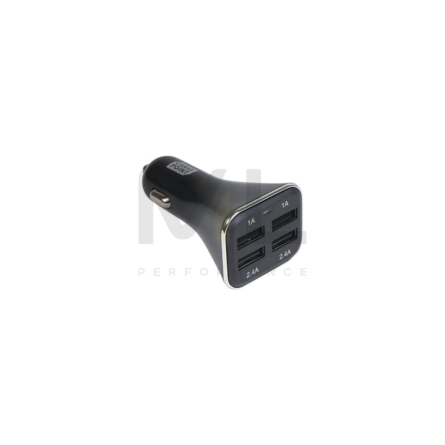 CARPOINT 0517012 In-car charger 12, 24V, Number of inlets/outlets: 4 USB, USB type-A