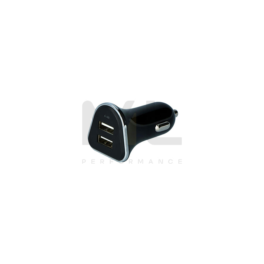 CARPOINT 0517074 In-car charger 12 / 24V, Number of inlets/outlets: 2 USB, Black