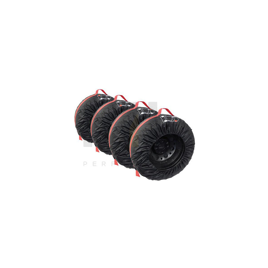 CARPOINT 0613011 Tyre bags Black/Red, Wheel Diameter: 13-16 Inch