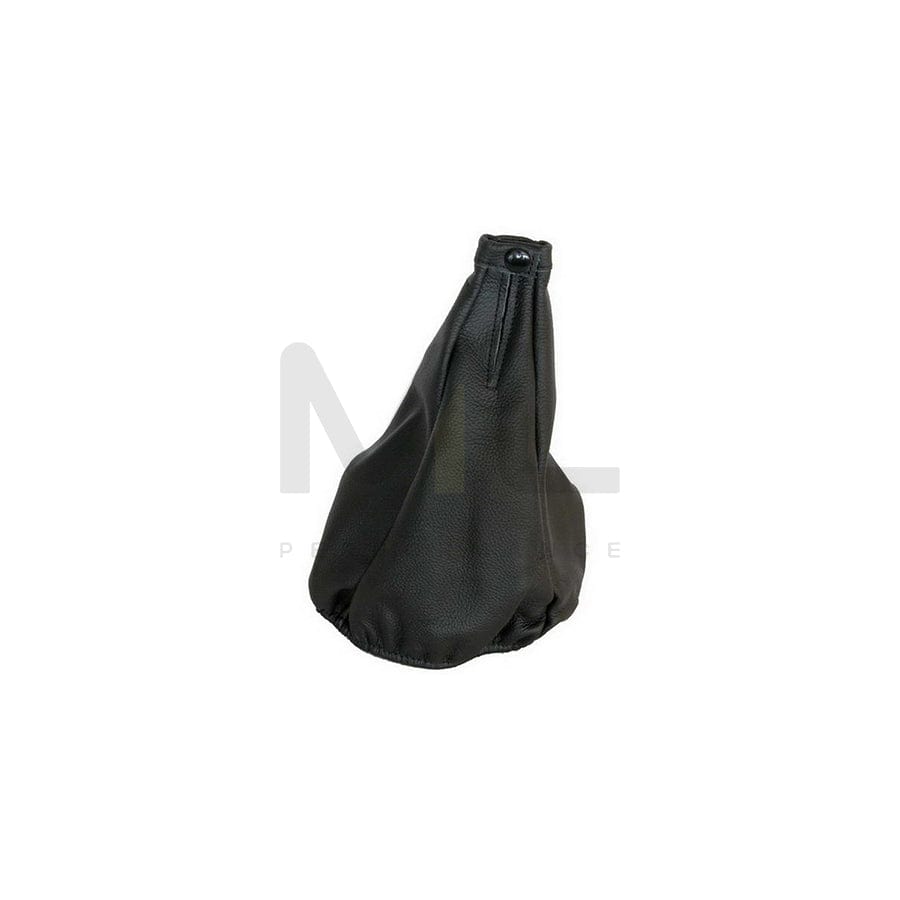 CARPOINT 2512747 Gear stick gaiter Leather, Black, Universal