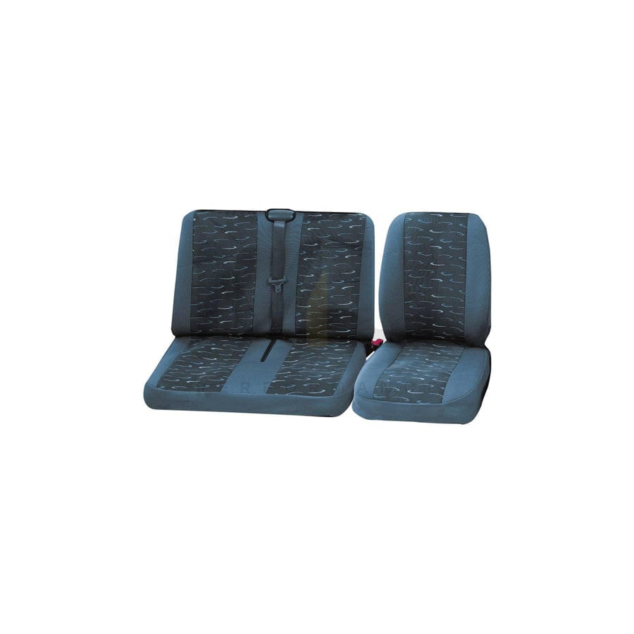 CARTREND 79-4020-01 Car seat cover Grey, Textile, Rear