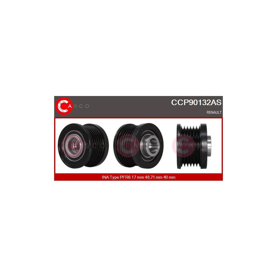 Casco Ccp90132As Pulley, Alternator