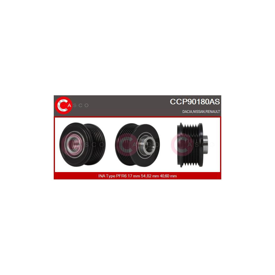 Casco Ccp90180As Pulley, Alternator