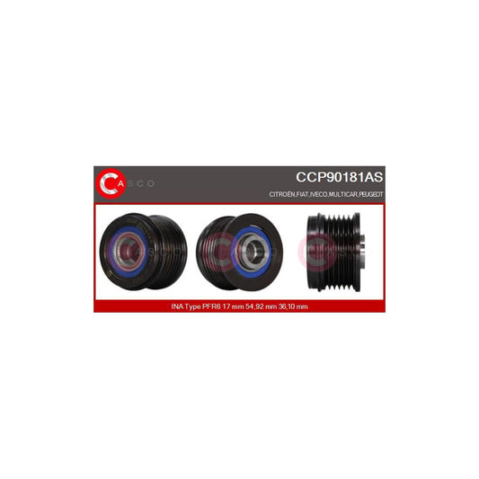 Casco Ccp90181As Pulley, Alternator