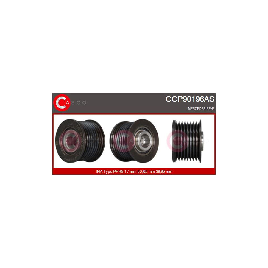 Casco Ccp90196As Pulley, Alternator