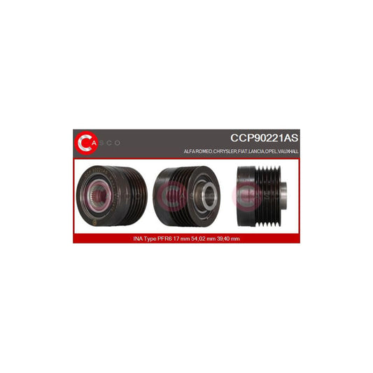 Casco Ccp90221As Pulley, Alternator