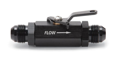 Russell Performance Shutoff Valve -6 AN Male Black Finish