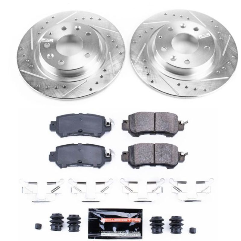 PowerStop Power Stop 16-18 Mazda CX-3 Rear Z23 Evolution Sport Brake Kit