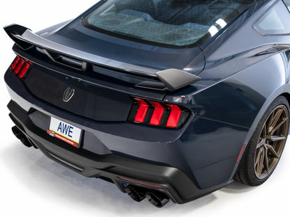 AWE Tuning AWE 2024 Ford Mustang Dark Horse S650 RWD SwitchPath Cat-Back Exhaust w/ Quad Diamond Black Tips