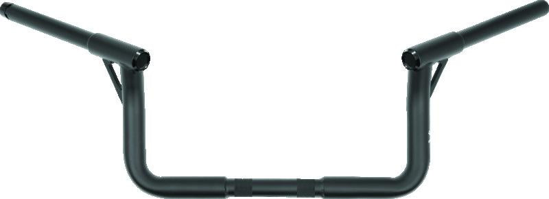 Burly Brand Louie B Bar 8in - Textured Black