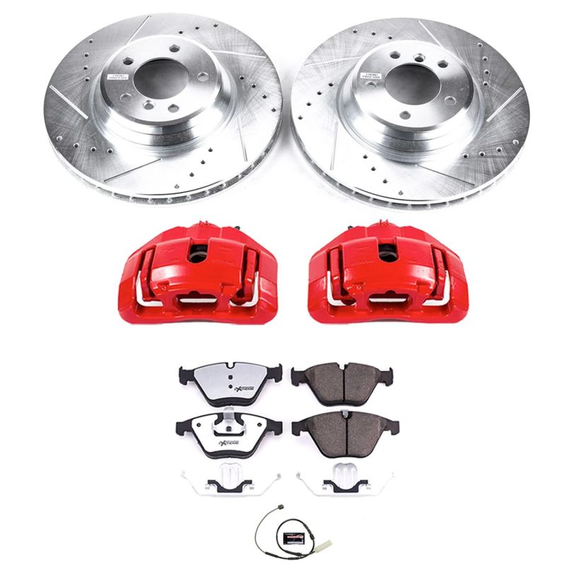 PowerStop Power Stop 11-13 BMW 335is Front Z26 Street Kit w/Cals