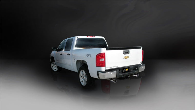 CORSA Performance Corsa 2009-2013 Chevrolet Silverado Reg. Cab/Long Bed 1500 4.8L V8 Polished Sport Cat-Back Exhaust