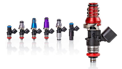 Injector Dynamics ID1050X Injectors 14mm (Purple) Adaptors (Set of 6)