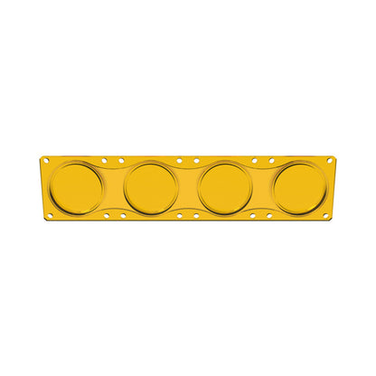 KC HiLiTES FLEX ERA LED Performance Yellow Spot Beam Lens for Light Bars