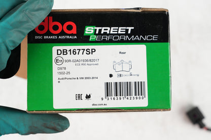 DBA 03-10 Porsche Cayenne SP500 Rear Brake Pads