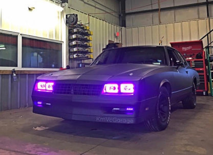 ORACLE Lighting Oracle Pre-Installed Lights 4x6 IN. Sealed Beam - Blue Halo
