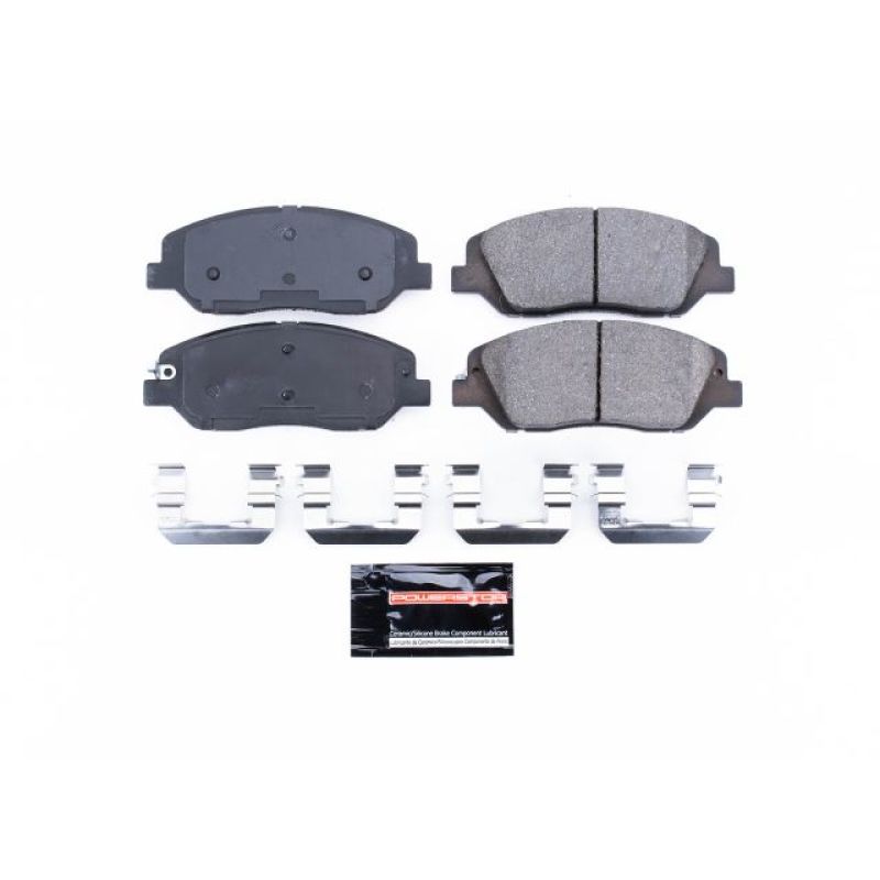 PowerStop Power Stop 17-18 Hyundai Santa Fe Front Z23 Evolution Sport Brake Pads w/Hardware