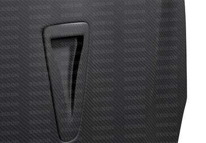Seibon 09-10 Nissan Skyline R35 GT-R OEM-Dry Carbon Fiber Hood