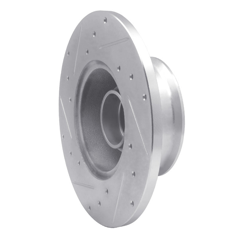 R1 Concepts R1 79-85 Volkswagen Type 2 Front Right Drilled & Slotted Silver Brake Rotor