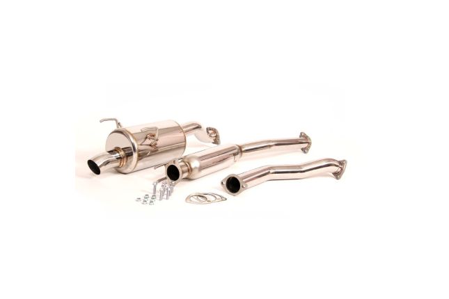 SRS CBS-CV013DTR-R70 Catback System Dolphin TUV R70 (Civic EP3)