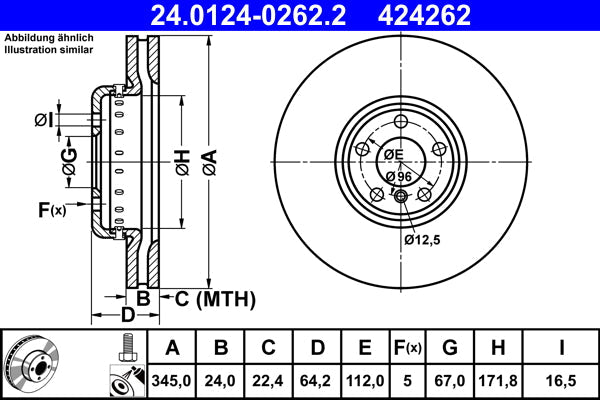 DELPHI LH6488 Brake Hose