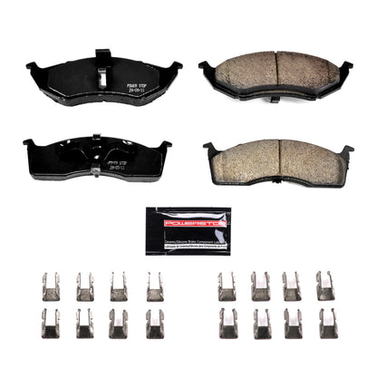 PowerStop Power Stop 1997 Chrysler Intrepid Front Z23 Evolution Sport Brake Pads w/Hardware