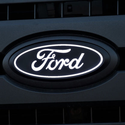 Putco 18-20 Ford F-150 Front Luminix Ford LED Emblem - Fits Honeycomb Grille