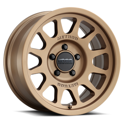 Method Wheels Method MR703 17x8.5 +25mm Offset 5x5 71.5mm CB Method Bronze Wheel
